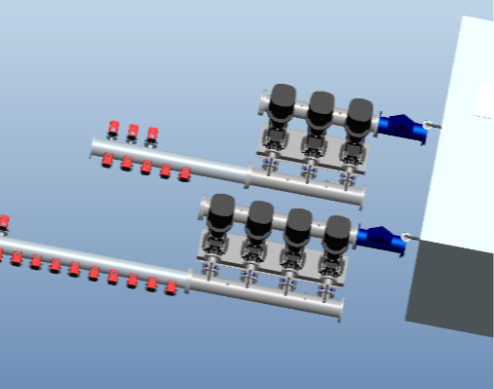 3d design pump station